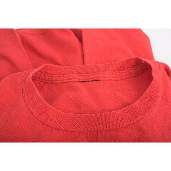 Vintage Snoopy Sport Graphic Shirt Red L Large Pre Shrunk Cotton Single stitch - Picture 6 of 6